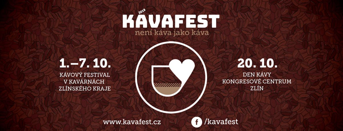 Kávafest 2018 – kavárenský festival ve Zlínském kraji