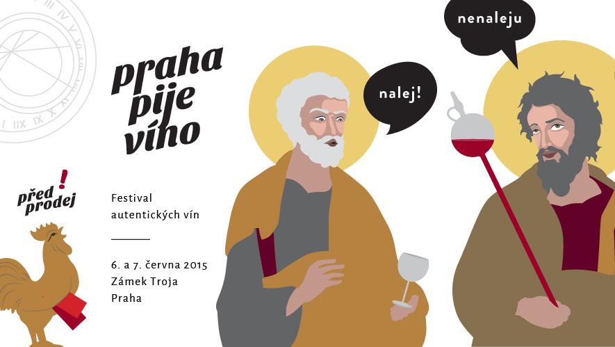 Praga pije wino - festiwal win autentycznych 2015
